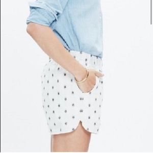 Madewell Pull On Geo Print Shorts